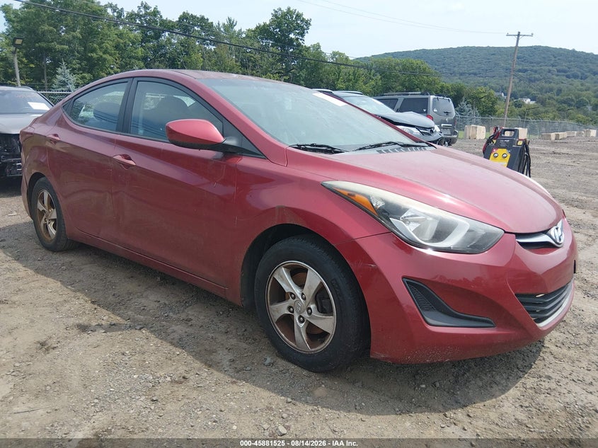 Vin: 5npdh4ae2eh511666, lot: 46380559, hyundai elantra se 20141