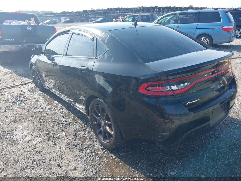 DODGE DART 2016 VIN 1C3CDFAA2GD606483