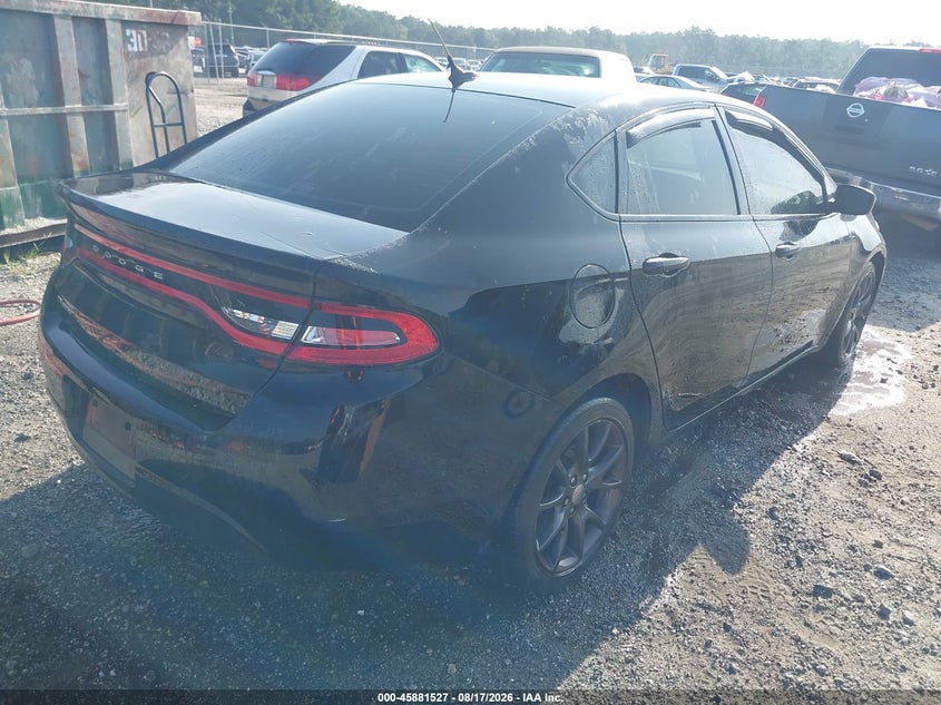 DODGE DART 2016 VIN 1C3CDFAA2GD606483