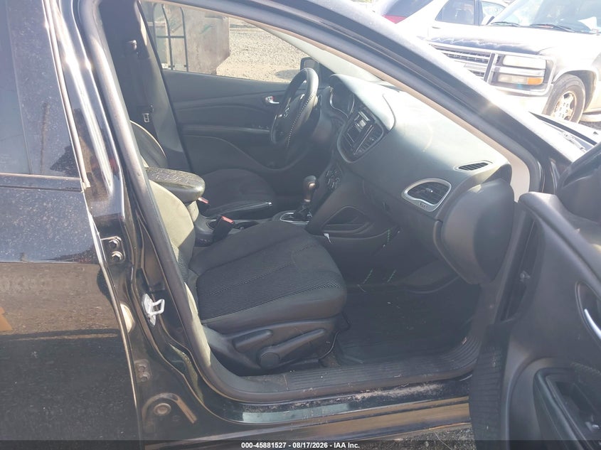 DODGE DART 2016 VIN 1C3CDFAA2GD606483