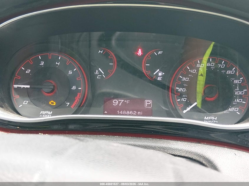 DODGE DART 2016 VIN 1C3CDFAA2GD606483