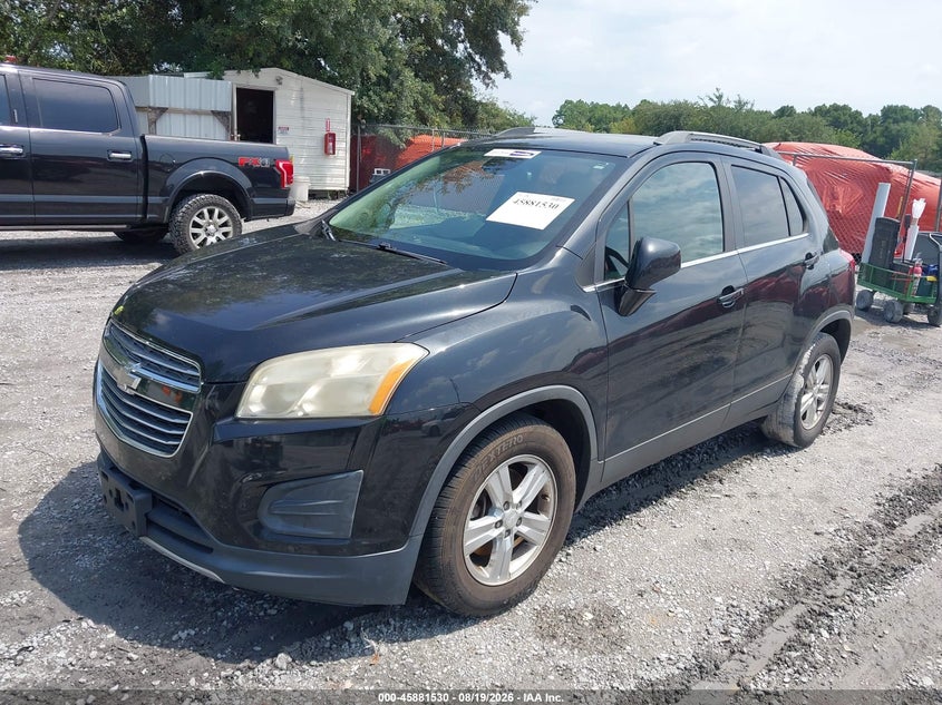Vin: 3gncjlsb7fl246153, lot: 46380564, chevrolet trax lt 20152