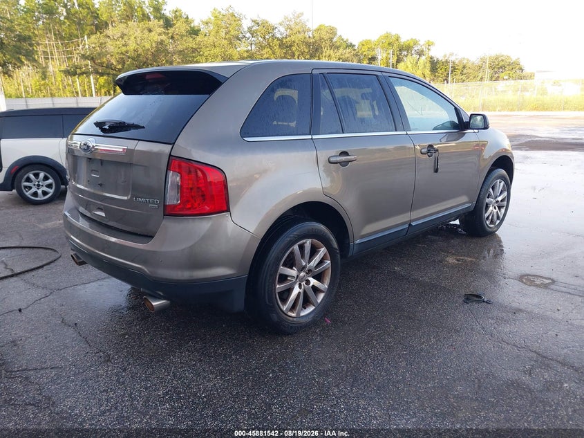 Vin: 2fmdk4kc5dba93558, lot: 46380576, ford edge limited 20134
