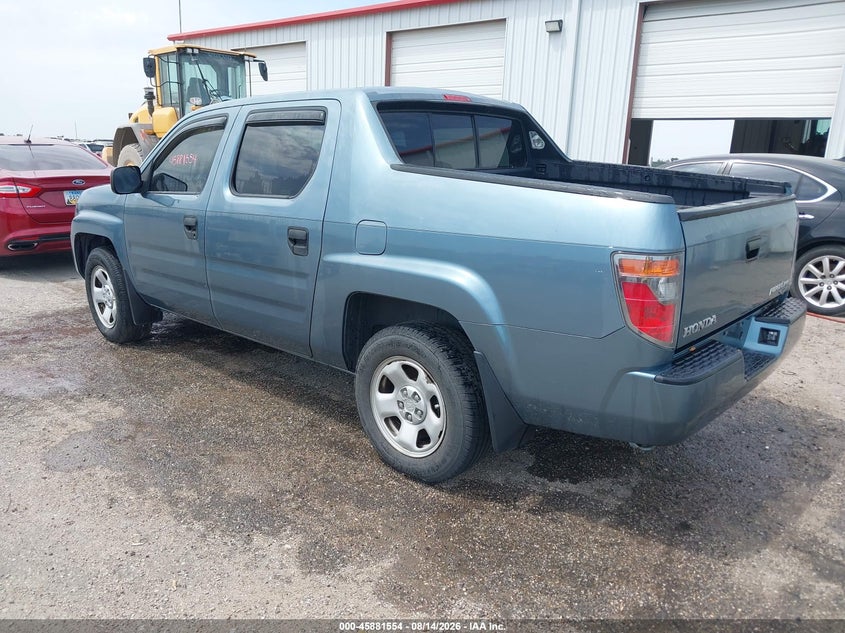 HONDA RIDGELINE 2007 VIN 2HJYK162X7H528139