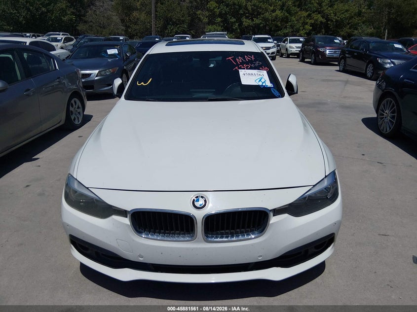 BMW 320I 2016 VIN WBA8E1G56GNT35625