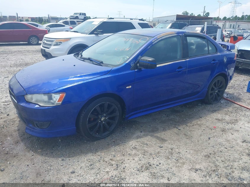 MITSUBISHI LANCER 2008 VIN JA3AU86U28U022845