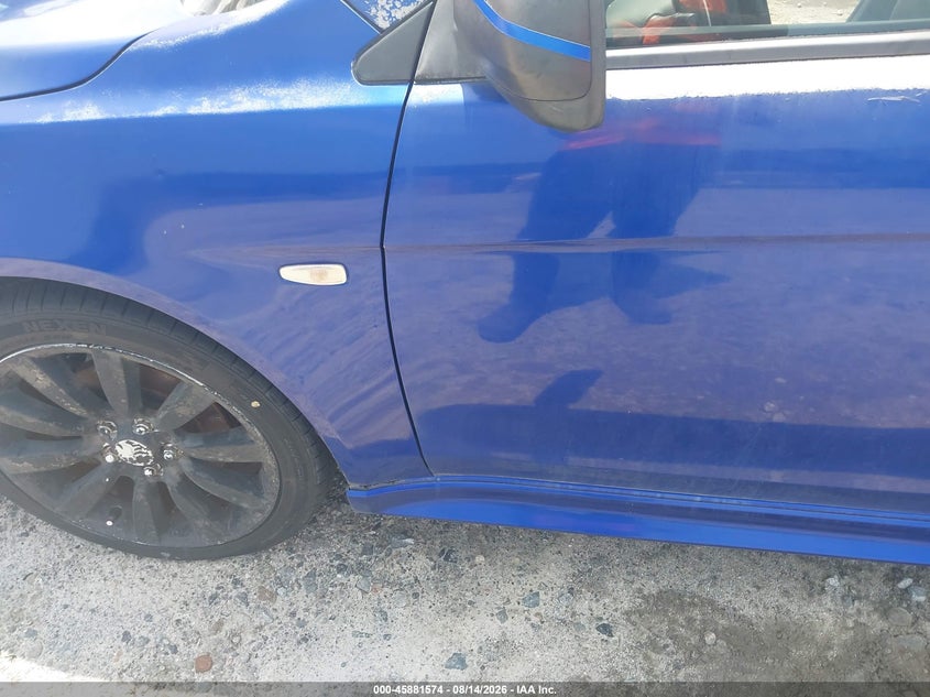 MITSUBISHI LANCER 2008 VIN JA3AU86U28U022845