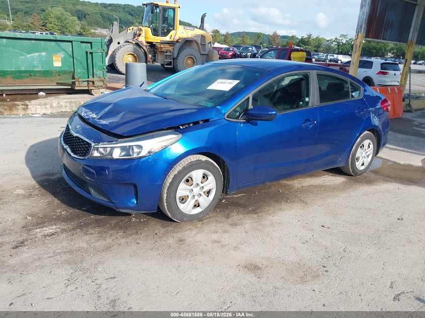 2018 Kia Forte, Front End, IAAI, VIN 3KPFK4A73JE273207 — photo 2