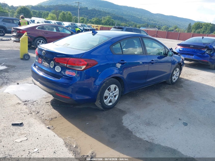 Vin: 3kpfk4a73je273207, lot: 46380620, kia forte lx 20184