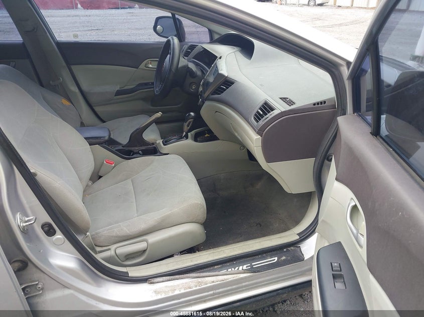 2012 HONDA CIVIC auction photo 5