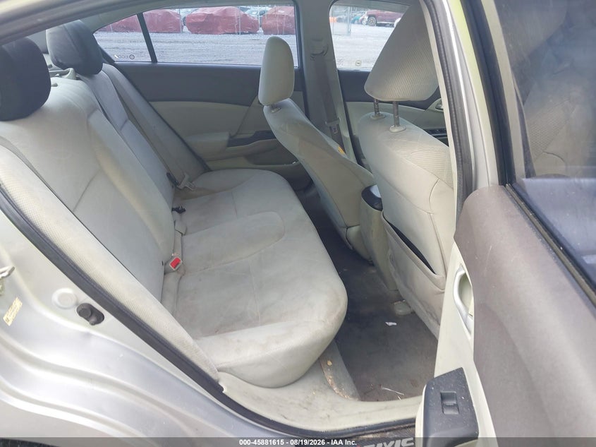 2012 HONDA CIVIC auction photo 8