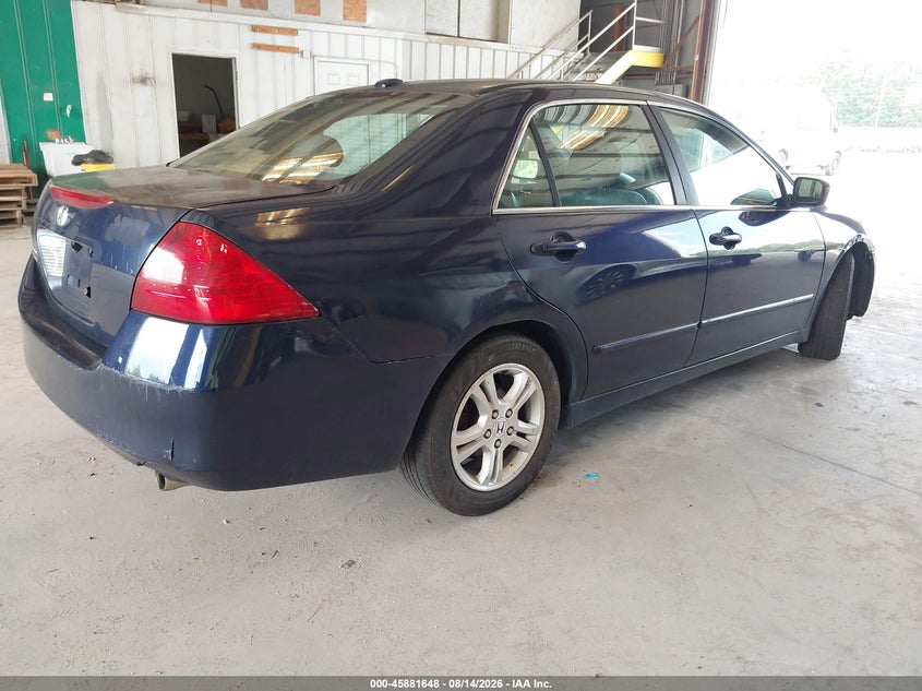 HONDA ACCORD 2007 VIN 1HGCM56847A169861