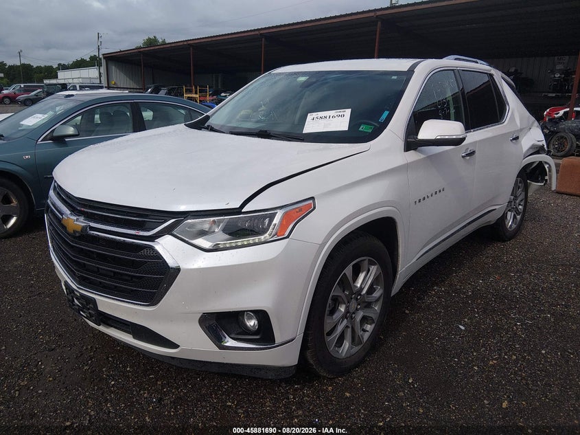 2021 CHEVROLET TRAVERSE auction photo 2