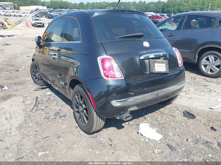 2012 FIAT 500 auction photo 3