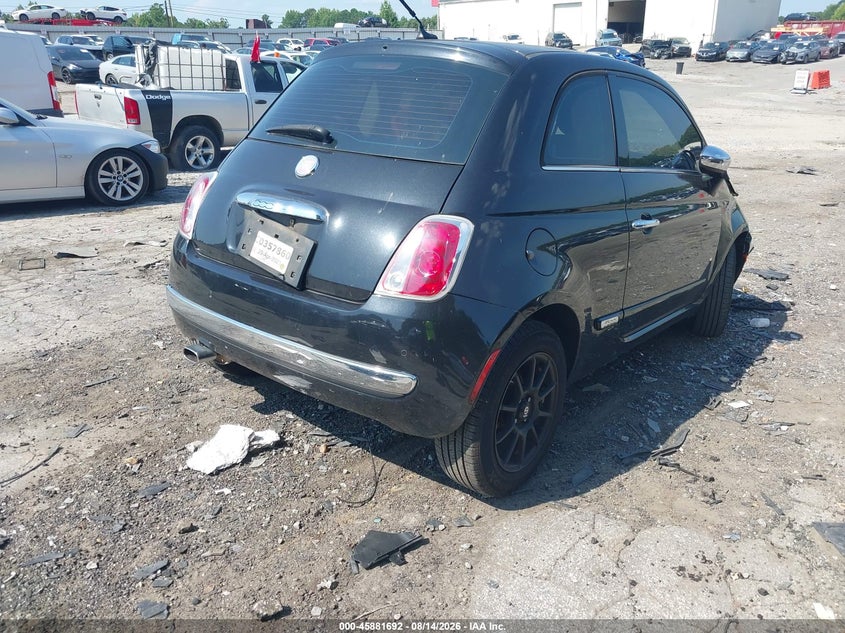 2012 FIAT 500 auction photo 4