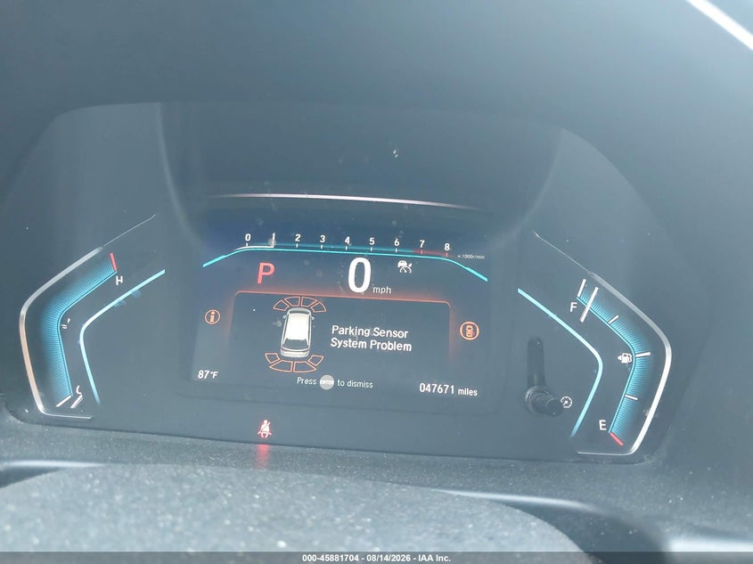 2022 HONDA ODYSSEY auction photo 7