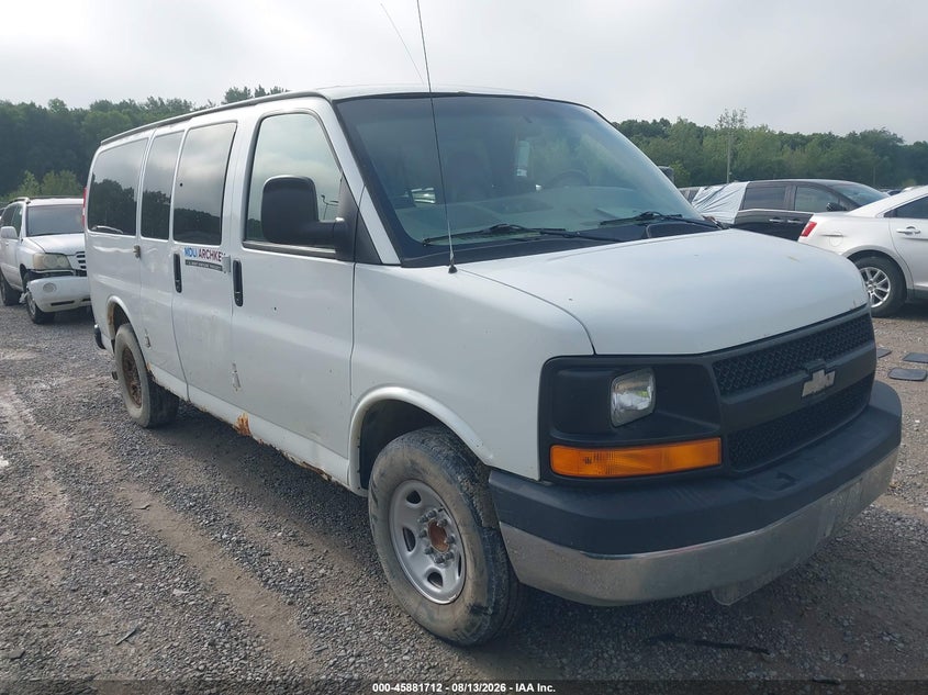 2008 CHEVROLET EXPRESS PASSENGER auction photo 1