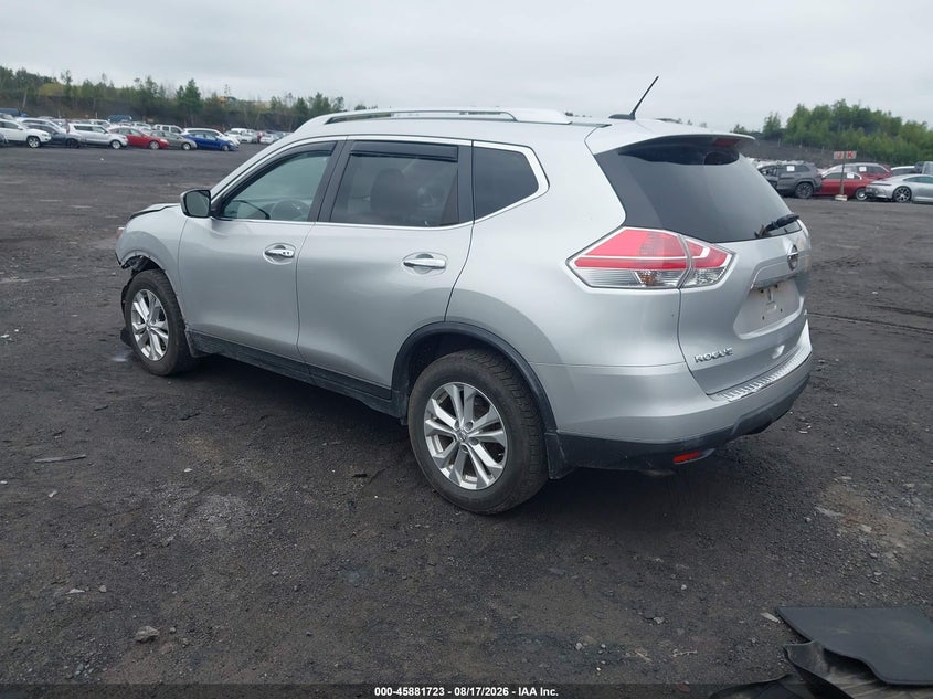2016 NISSAN ROGUE auction photo 3