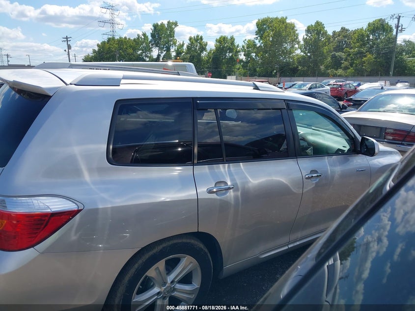2008 TOYOTA HIGHLANDER SPORT UTILITY VEHICLE 3.5L V-6 DOHC, VVT, 270HP