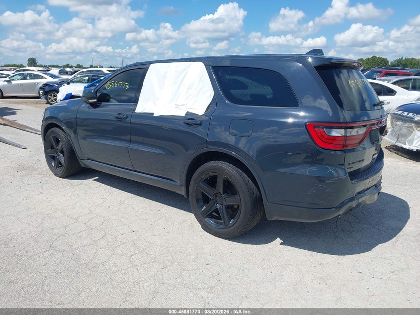 Vin: 1c4sdjct7hc703727, lot: 46380807, dodge durango r/t awd 20173