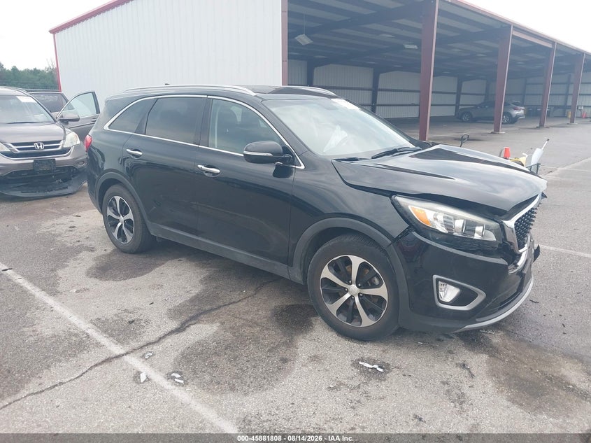 2018 Kia Sorento 3.3L Ex, Перед, IAAI, VIN 5XYPH4A51JG410505