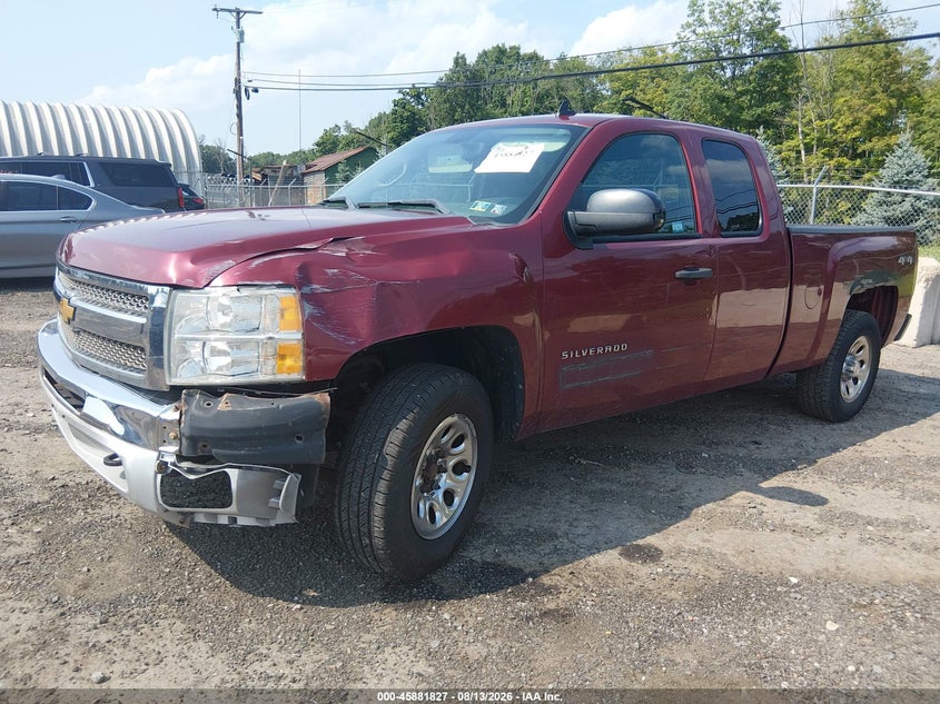 CHEVROLET SILVERADO 1500 2013 VIN 1GCRKSEA0DZ242531