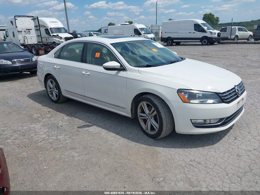 2012 VOLKSWAGEN PASSAT auction photo 1