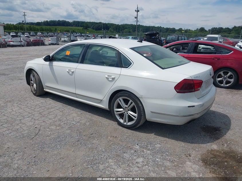 2012 VOLKSWAGEN PASSAT auction photo 3