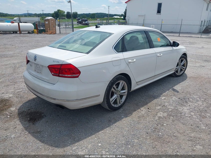 2012 VOLKSWAGEN PASSAT auction photo 4
