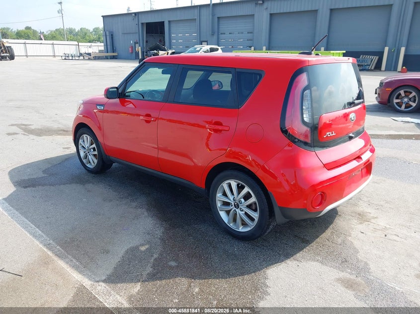 KIA SOUL 2018 VIN KNDJP3A5XJ7552108