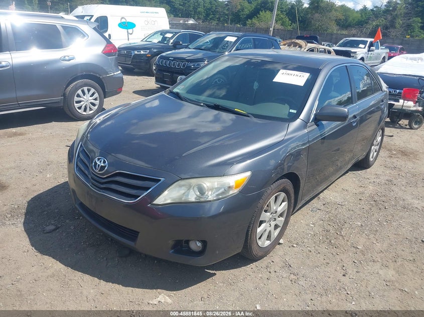 2011 Toyota Camry, Left Rear, IAAI, VIN 4T1BF3EK0BU773464 — photo 2