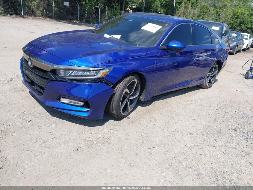 2018 Honda Accord Sport, Suspension, IAAI, VIN 1HGCV1F31JA230116 — photo 2