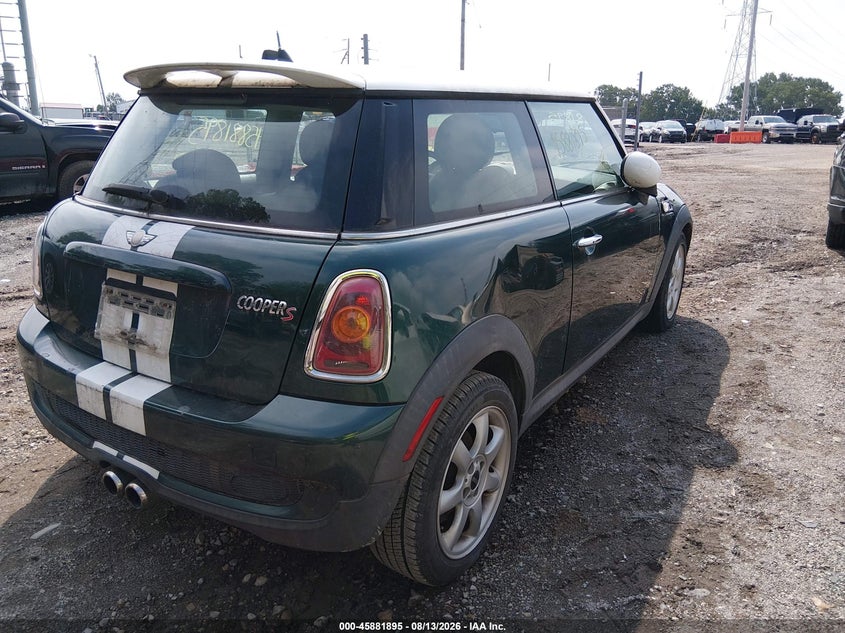 2008 MINI COOPER S auction photo 4