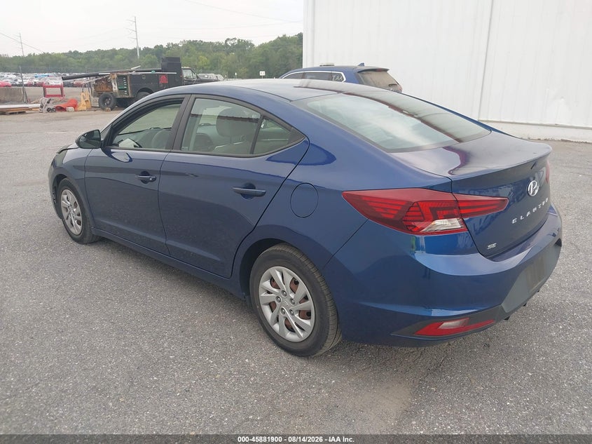 Vin: 5npd74lf5lh613680, lot: 46380934, hyundai elantra se 20203