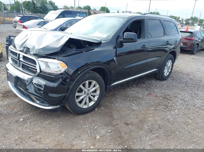 2019 Dodge Durango, Front End, IAAI, VIN 1C4RDJAG8KC848464 — photo 2
