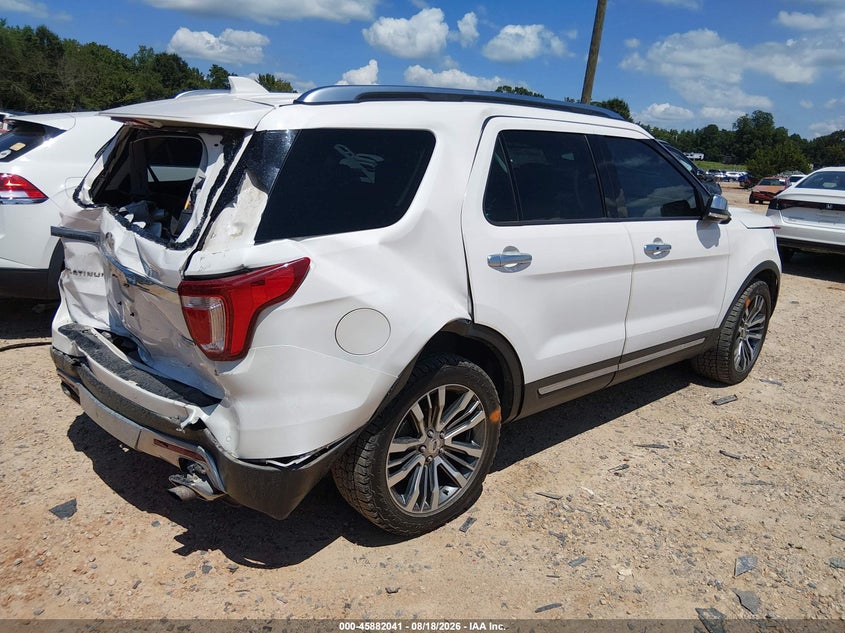 Vin: 1fm5k8ht3hgb07653, lot: 46381075, ford explorer platinum 20174