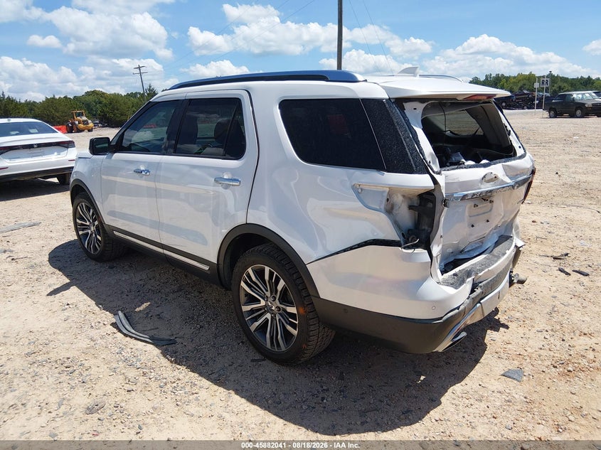 2017 FORD EXPLORER auction photo 3