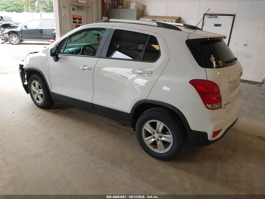 Vin: kl7cjpsb1mb355719, lot: 46381085, chevrolet trax awd lt 20213
