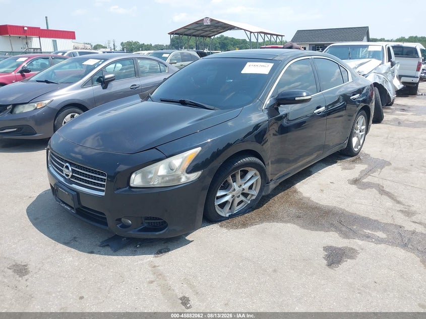 2011 Nissan Maxima, Left Side, IAAI, VIN 1N4AA5AP9BC820921 — photo 2