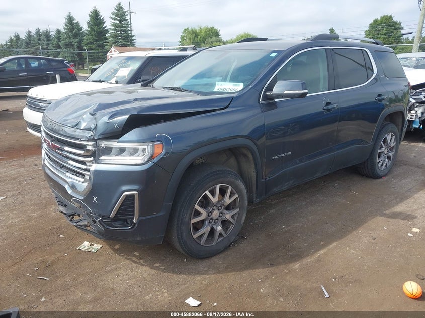 2020 GMC Acadia, По колу, IAAI, VIN 1GKKNMLS6LZ118198 — фото 2