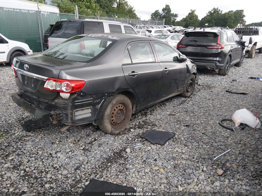 Vin: 2t1bu4ee4dc999209, lot: 46381121, toyota corolla l 20134