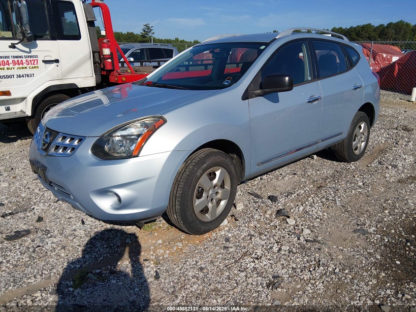 Vin: jn8as5mv3fw255642, lot: 46381165, nissan rogue select s 20152