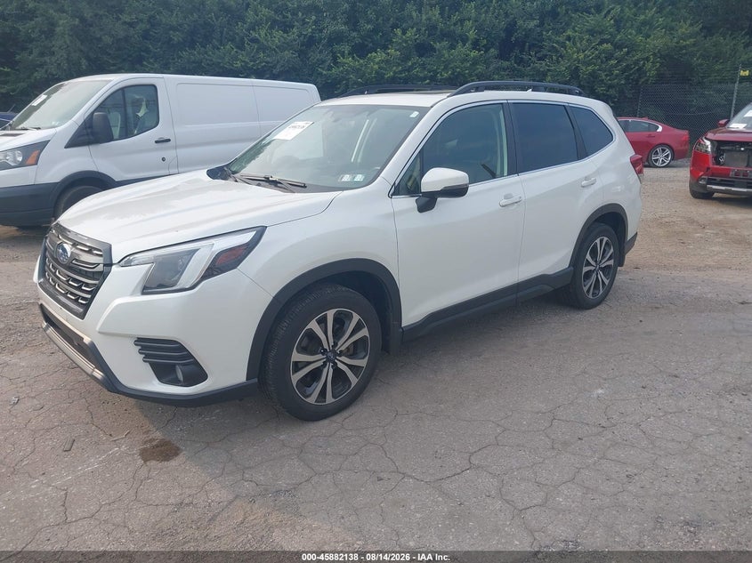 2022 SUBARU FORESTER SPORT UTILITY VEHICLE 2.5L H-4 DI, DOHC, VVT, REGULAR , 182HP