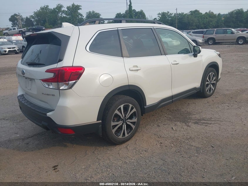 2022 SUBARU FORESTER SPORT UTILITY VEHICLE 2.5L H-4 DI, DOHC, VVT, REGULAR , 182HP