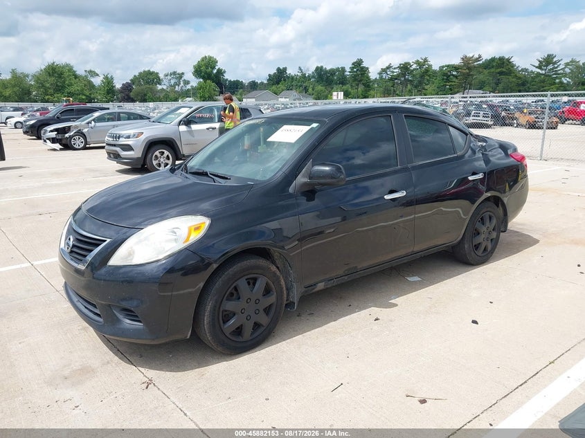 2012 Nissan Versa, Удар сзади, IAAI, VIN 3N1CN7AP4CL858701 — фото 2