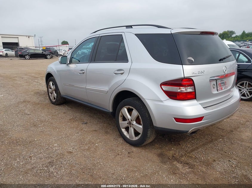 2009 MERCEDES-BENZ ML 350 auction photo 3
