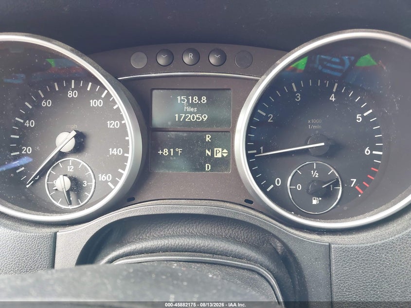 2009 MERCEDES-BENZ ML 350 auction photo 7