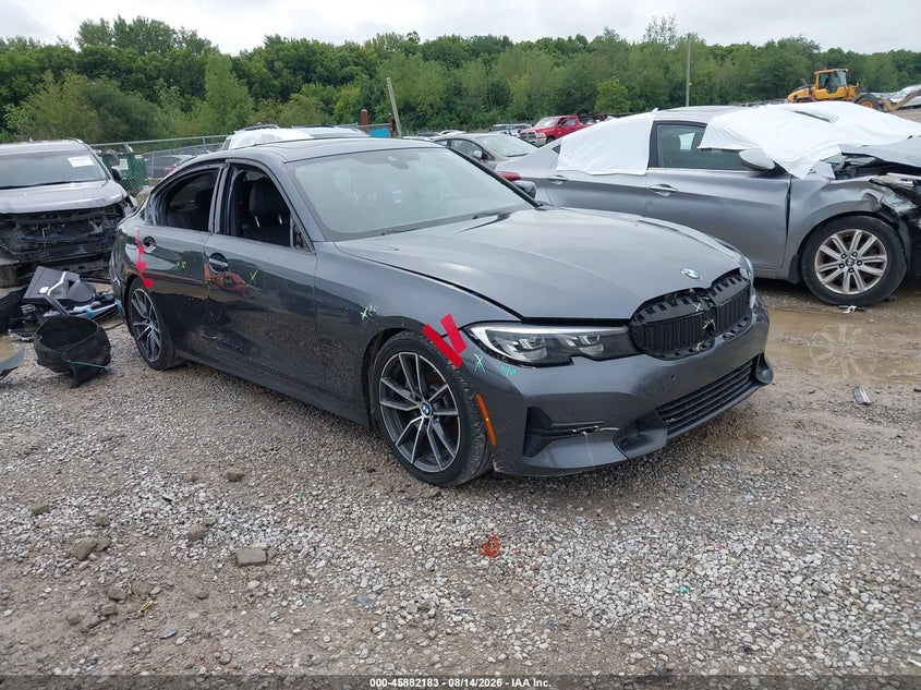 Vin: wba5r7c01lfh45681, lot: 46381217, bmw 330i xdrive 20201