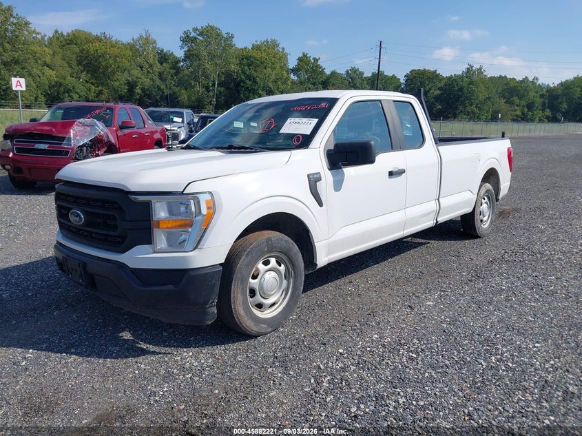 FORD F150 2022 VIN 1FTEX1CP1NKD89243
