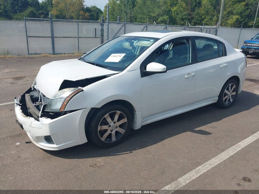 2012 NISSAN SENTRA auction photo 2